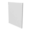Milbank P Steel Back Panels Non UL Listed Telephone Cabinet White Steel