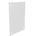 Milbank P Steel Back Panels Non UL Listed Telephone Cabinet White Steel