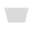 Milbank P Steel Back Panels Non UL Listed Telephone Cabinet White Steel
