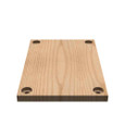 Milbank P Wood Back Panels Non UL Listed Hinge And Screw Cover No Paint Wood Hole Pattern