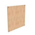 Milbank P Wood Back Panels Non UL Listed Hinge And Screw Cover No Paint Wood Hole Pattern