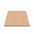 Milbank P Wood Back Panels Non UL Listed Hinge And Screw Cover No Paint Wood Hole Pattern