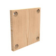 Milbank P Wood Back Panels Non UL Listed Hinge And Screw Cover No Paint Wood Hole Pattern