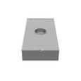 Milbank UAP4342–UAP4362 5 & 7 Terminal Ringless Meter Socket - Large Hub Open, Lever Bypass, Aluminum Painted Configurations