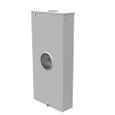Milbank UAP4342–UAP4362 5 & 7 Terminal Ringless Meter Socket - Large Hub Open, Lever Bypass, Aluminum Painted Configurations