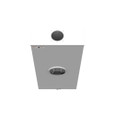 Milbank UAP4342–UAP4362 5 & 7 Terminal Ringless Meter Socket - Large Hub Open, Lever Bypass, Aluminum Painted Configurations