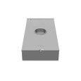Milbank UAP4342–UAP4362 5 & 7 Terminal Ringless Meter Socket - Large Hub Open, Lever Bypass, Aluminum Painted Configurations