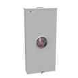 Milbank UAP4342–UAP4362 5 & 7 Terminal Ringless Meter Socket - Large Hub Open, Lever Bypass, Aluminum Painted Configurations