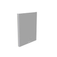 Milbank Front Cover Type 3R Non-UL Listed Screw Cover ANSI 61 Gray Steel