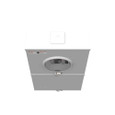 Milbank UAP5024-XL 4 Terminal Ringless Small Closing Plate 12 Branch Circuit Aluminum Painted