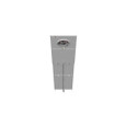 Milbank U5925-O 4 Terminal Ringless Meter Socket - Plain Top Single Pedestal Direct Bury with Main Breaker and Branch Circuits