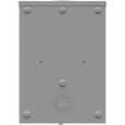 Milbank UAP7040 4 Terminal Ringless Triplex Ground Meter Sockets, Aluminum Painted