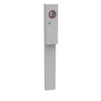 Milbank U5949-O-5T9 5 Terminal Ringless Meter Socket - Plain Top Lever Bypass 1 Main Breaker Provision 5th Terminal 9 Oclock Position Single Pedestal Direct Bury