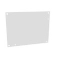 Millbank SBP Back Panel Non UL Listed Small Hinge Cover White Steel