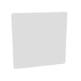 Millbank SBP Back Panel Non UL Listed Small Hinge Cover White Steel