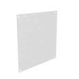 Millbank SBP Back Panel Non UL Listed Small Hinge Cover White Steel