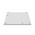 Millbank SBP Back Panel Non UL Listed Small Hinge Cover White Steel