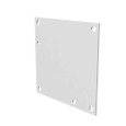 Millbank SBP Back Panel Non UL Listed Small Hinge Cover White Steel