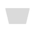 Millbank SBP Back Panel Non UL Listed Small Hinge Cover White Steel