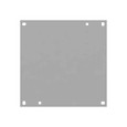Millbank SBP Back Panel Non UL Listed Small Hinge Cover White Steel