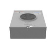 Milbank 4 Terminal Ringless Meter Socket Small Closing Plate and Triplex Ground Wide Shell, 1 Position 1 Phase, 200 Ampere