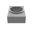 Milbank U5929-XL 4 Terminal Ring-Type Meter Socket, Small Closing Plate