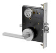 Schlage PM050 Grade 1 Entrance/Office Mortise Lock, Standard Cylinder - Longitude Lever