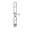 Sargent 571-18 18" Vertical Rod Extension Kit