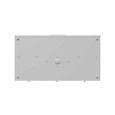Milbank 4 Terminal Ringless Large Closing Plate 2 Position Meter Socket, 200 Ampere