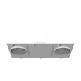 Milbank 4 Terminal Ringless Large Closing Plate 2 Position Meter Socket, 200 Ampere
