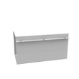 Milbank GTF Wireway Telescopic Fitting ANSI 61 Gray Steel