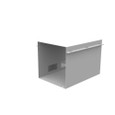 Milbank GTF Wireway Telescopic Fitting ANSI 61 Gray Steel