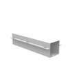 Milbank GTF Wireway Telescopic Fitting ANSI 61 Gray Steel