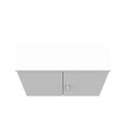 Milbank CT3R Hinge Cover Type 3R Steel No Knockouts ANSI 61 Gray