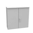 Milbank CT3R Hinge Cover Type 3R Steel No Knockouts ANSI 61 Gray