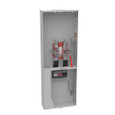 Milbank U5059-X 4-5 Terminal Ringless Meter Socket - Large Closing Plate with Main Breaker and Locking Connector Options