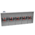 Milbank Ringless Multi-Position Meter Socket – 100A, 4 Terminal, 2–6 Position, Outdoor Utility Service