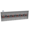 Milbank Ringless Multi-Position Meter Socket – 100A, 4 Terminal, 2–6 Position, Outdoor Utility Service