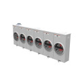 Milbank Ringless Multi-Position Meter Socket – 100A, 4 Terminal, 2–6 Position, Outdoor Utility Service