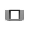 Milbank GX Wireway Cross Type 1 Screw Cover ANSI 61 Gray Steel