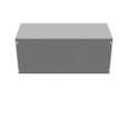Milbank GHC1 Wireway Hinge Cover, Type 1 UL Listed Steel ANSI 61 Gray