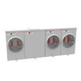 Milbank 4 Terminal Ringless Large Closing Plate 3 Position Meter Socket, 200 Ampere