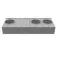 Milbank 4 Terminal Ringless Large Closing Plate 3 Position Meter Socket, 200 Ampere