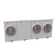 Milbank 4 Terminal Ringless Large Closing Plate 3 Position Meter Socket, 200 Ampere