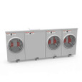 Milbank 4 Terminal Ringless Large Closing Plate 3 Position Meter Socket, 200 Ampere
