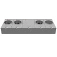 Milbank 4-5 Terminal Ringless Large Closing Plate 4 Position Meter Socket, 200 Ampere