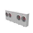 Milbank 4-5 Terminal Ringless Large Closing Plate 4 Position Meter Socket, 200 Ampere