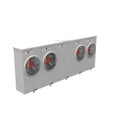 Milbank 4-5 Terminal Ringless Large Closing Plate 4 Position Meter Socket, 200 Ampere