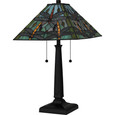 Quoizel Lighting TF16144 Traditional Table lamp tiffany 2 lights