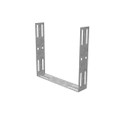 Milbank GCU Wireway Universal Connector Non UL Listed ANSI 61 Gray Steel